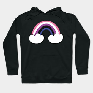 Genderfluid pride flag Hoodie